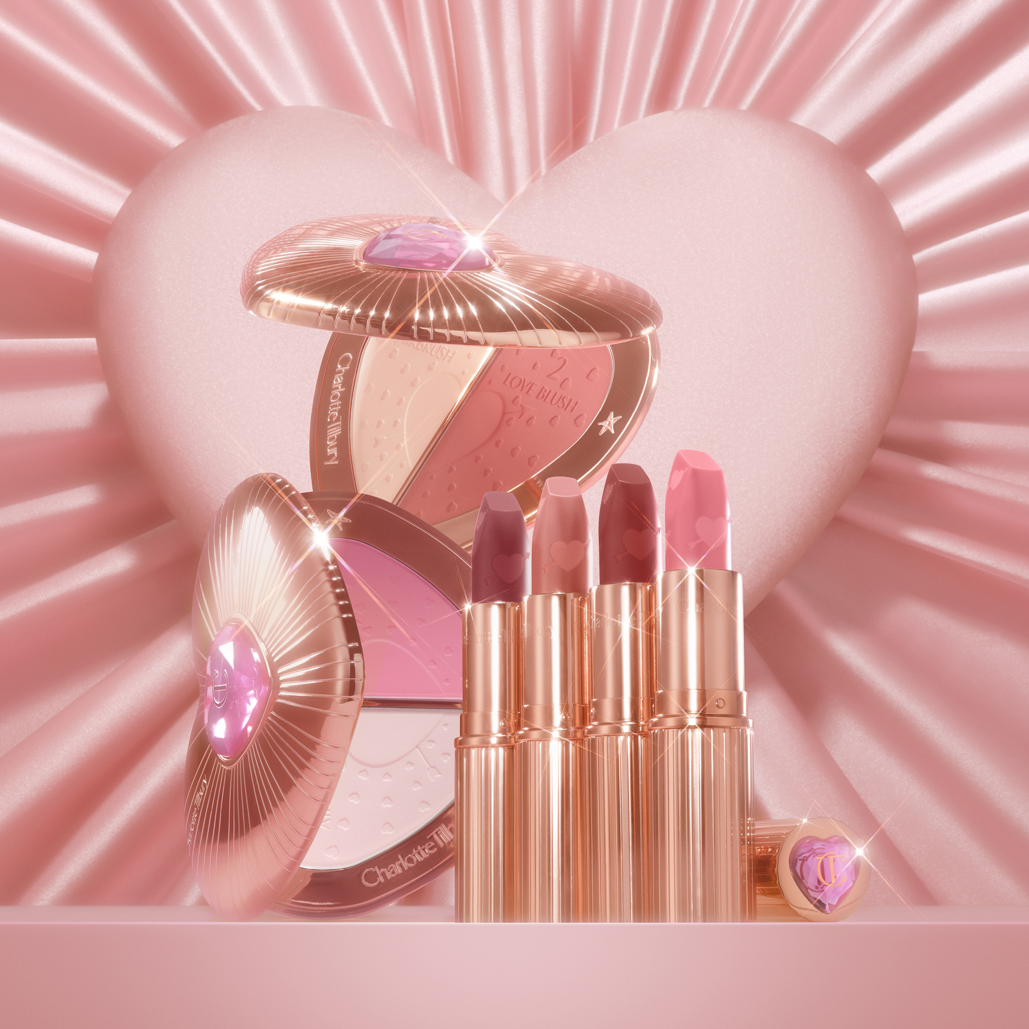 Charlotte Tilbury Pillow Talk Beauty Soulmates Palette | Space NK