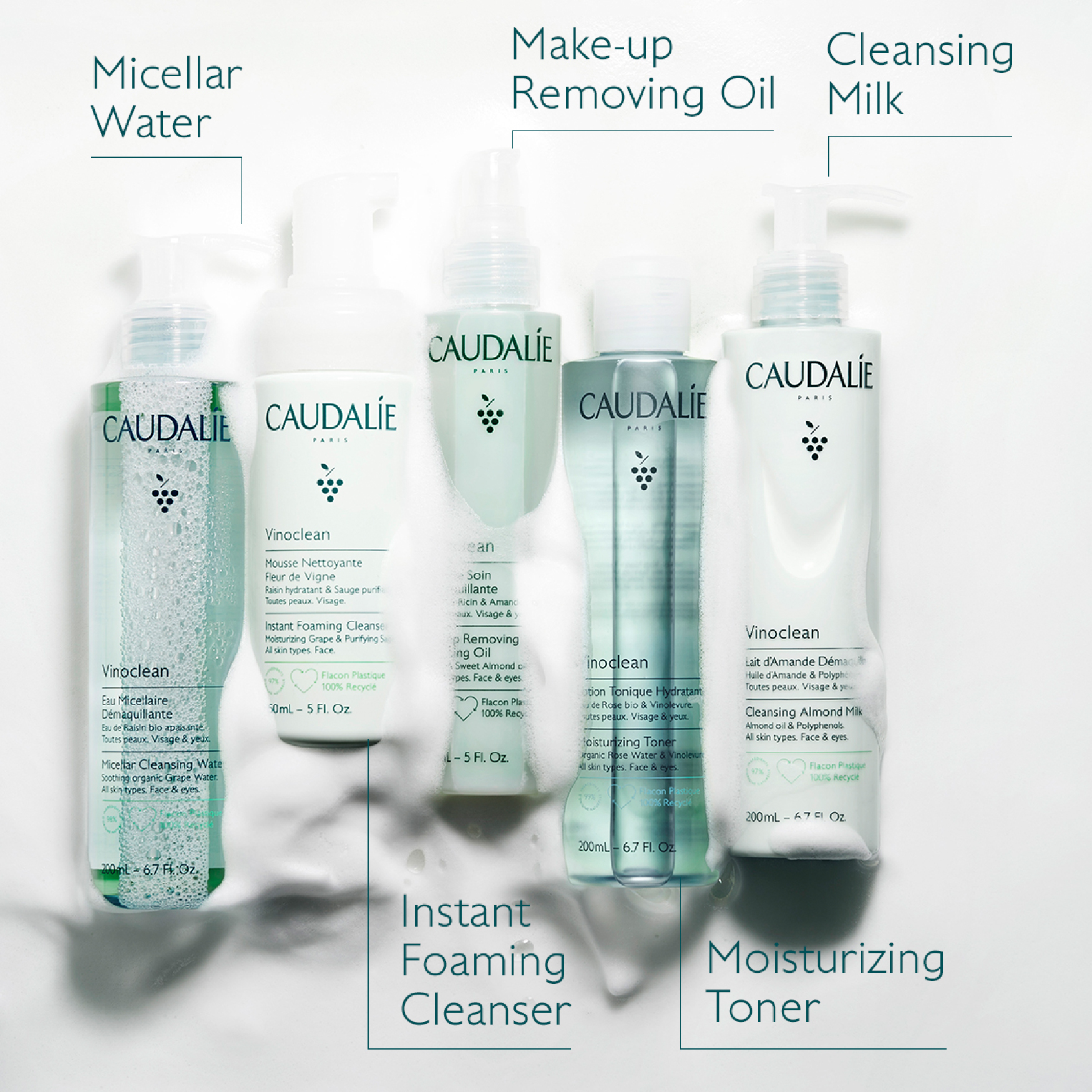 Caudalie Vinoclean Makeup Removing Cleansing Oil Space NK