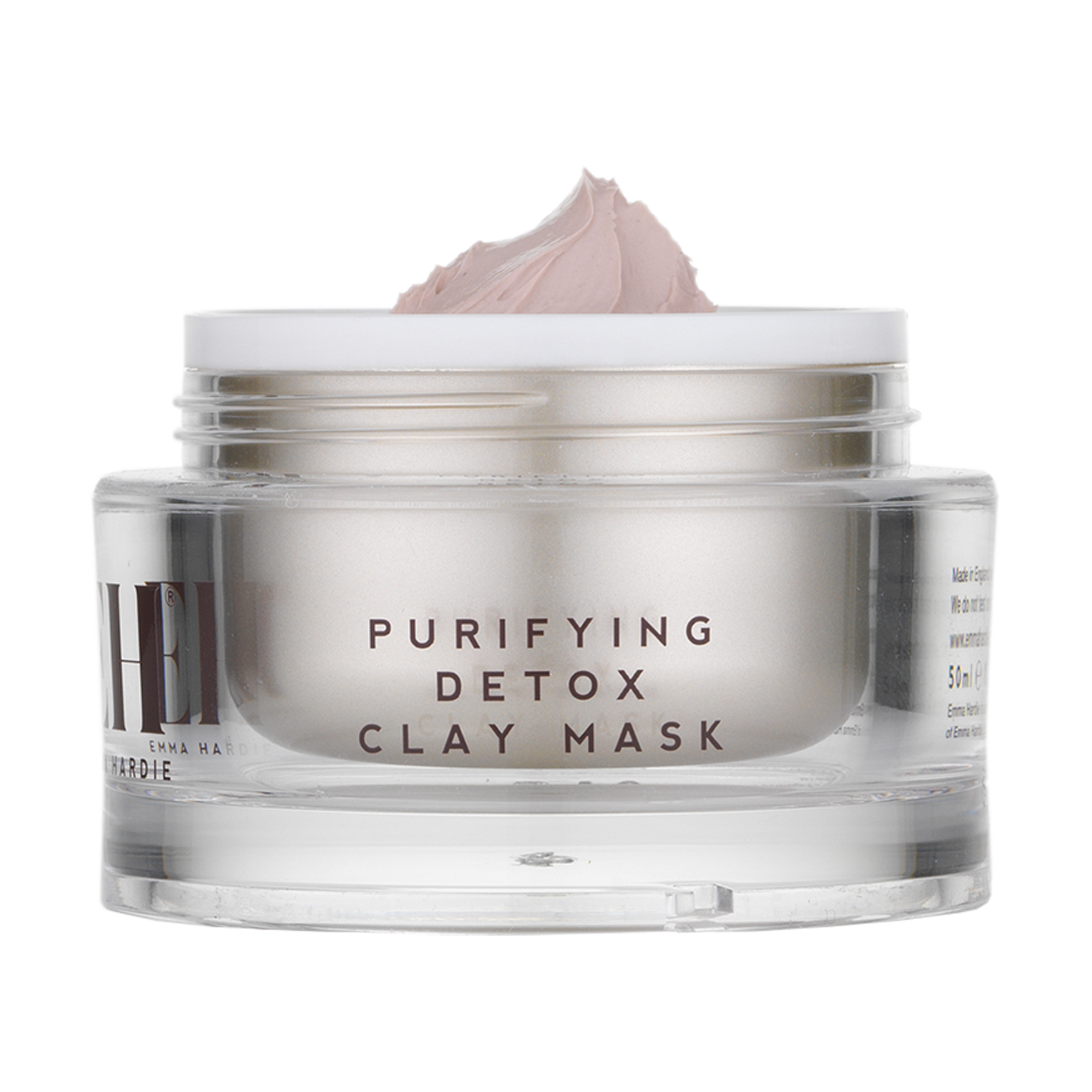 Emma Hardie Purifying Detox Clay Mask With Dual Action Cleansing Cloth Space Nk
