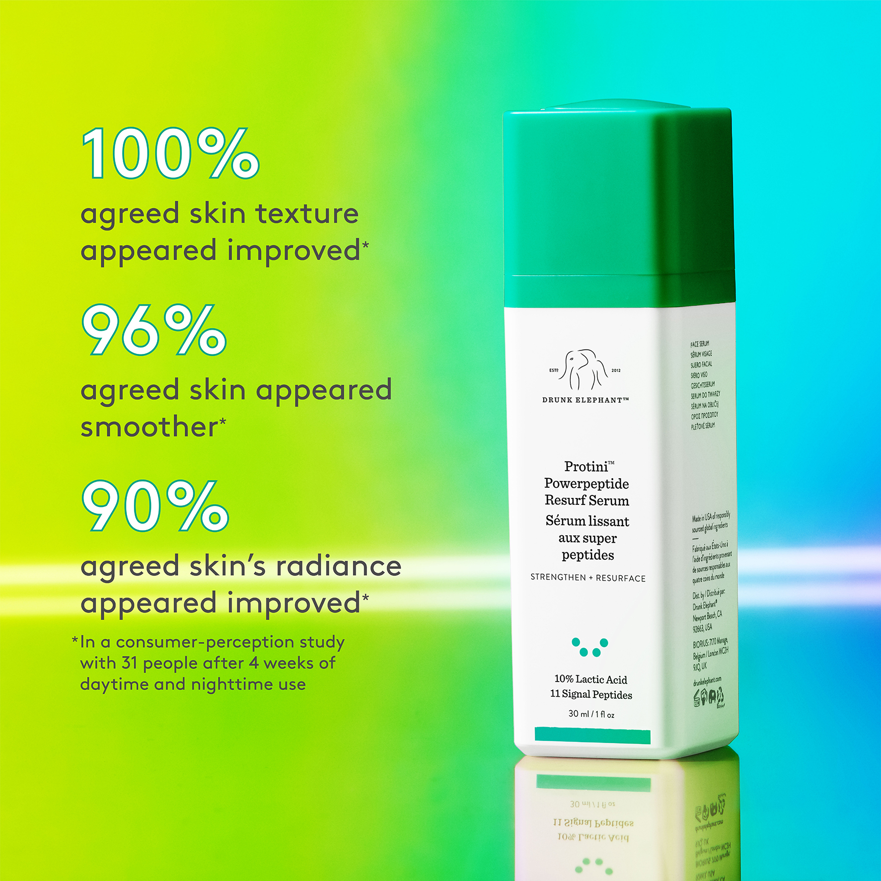 Sérum HydroPeptide Power Lift - Soin Anti-âge Et Raffermissant 30 Ml - Neuf Sous Emballage