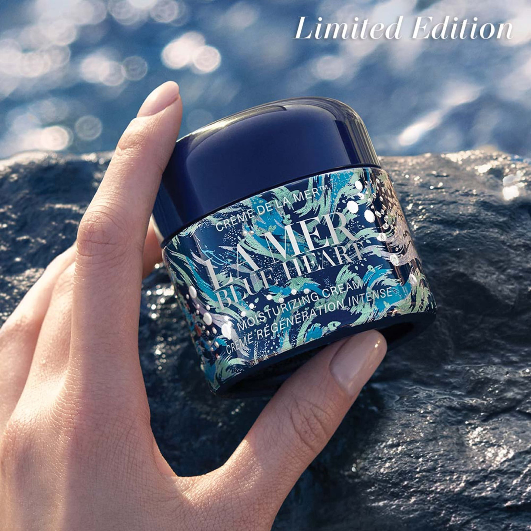【値下げ】CREME DE LA'MER BLUE HEART 60ml 2oz La Mer Blue Heart Crème de la Mer 2 oz. | Bloomingdale's
