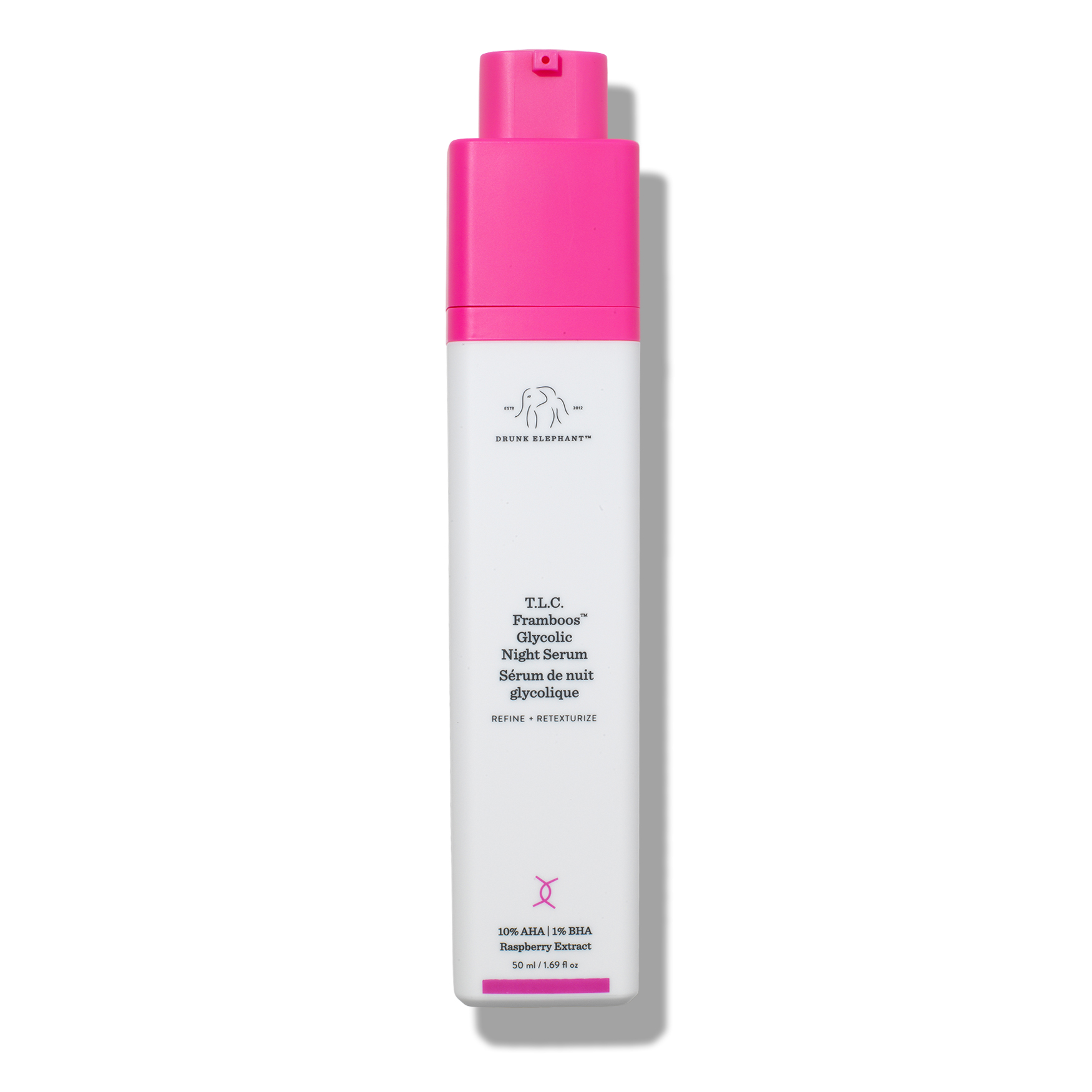 Drunk Elephant T.L.C. Framboos Glycolic Night Serum | Space NK