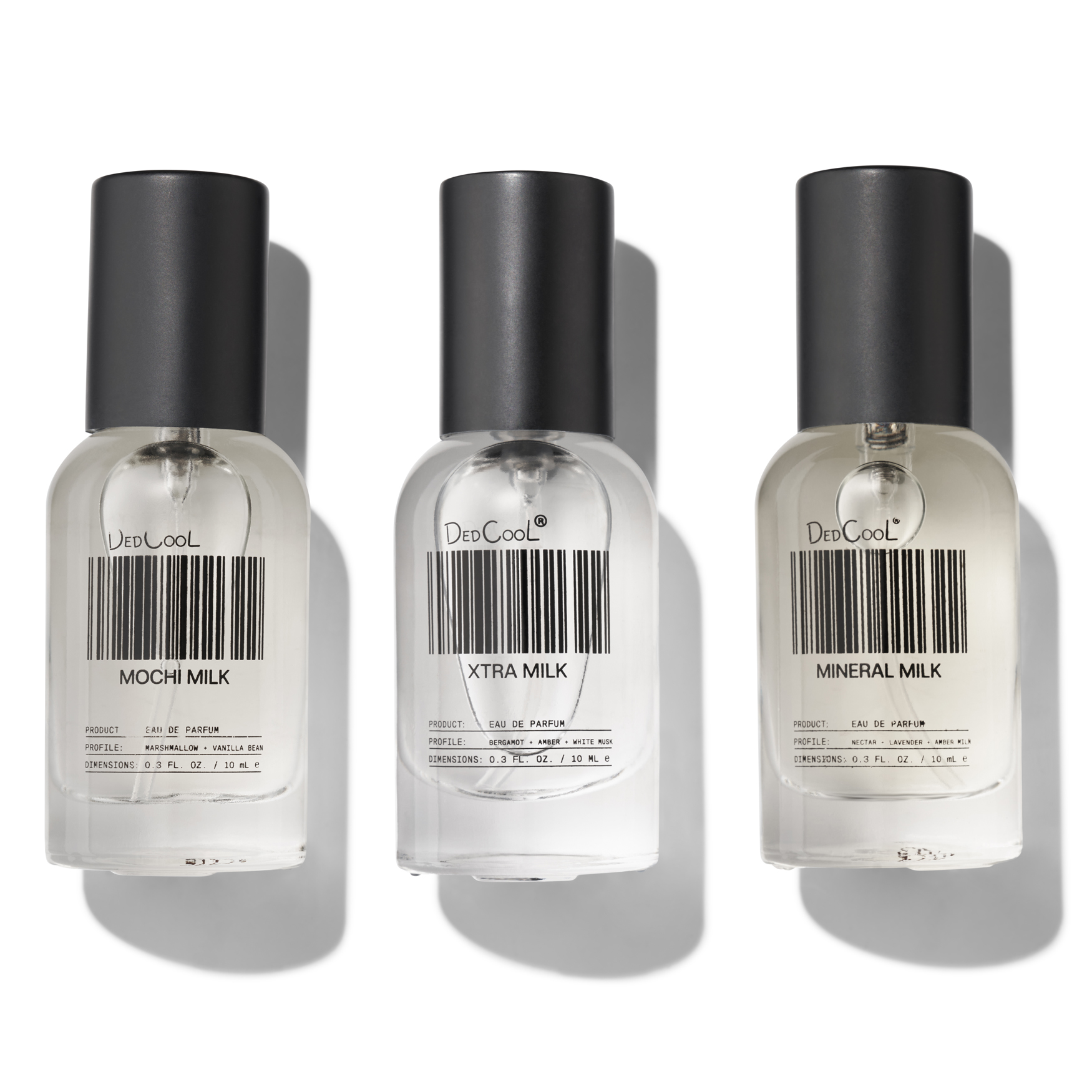 DedCool Deluxe 10ml Trio: Milk Family | Space NK