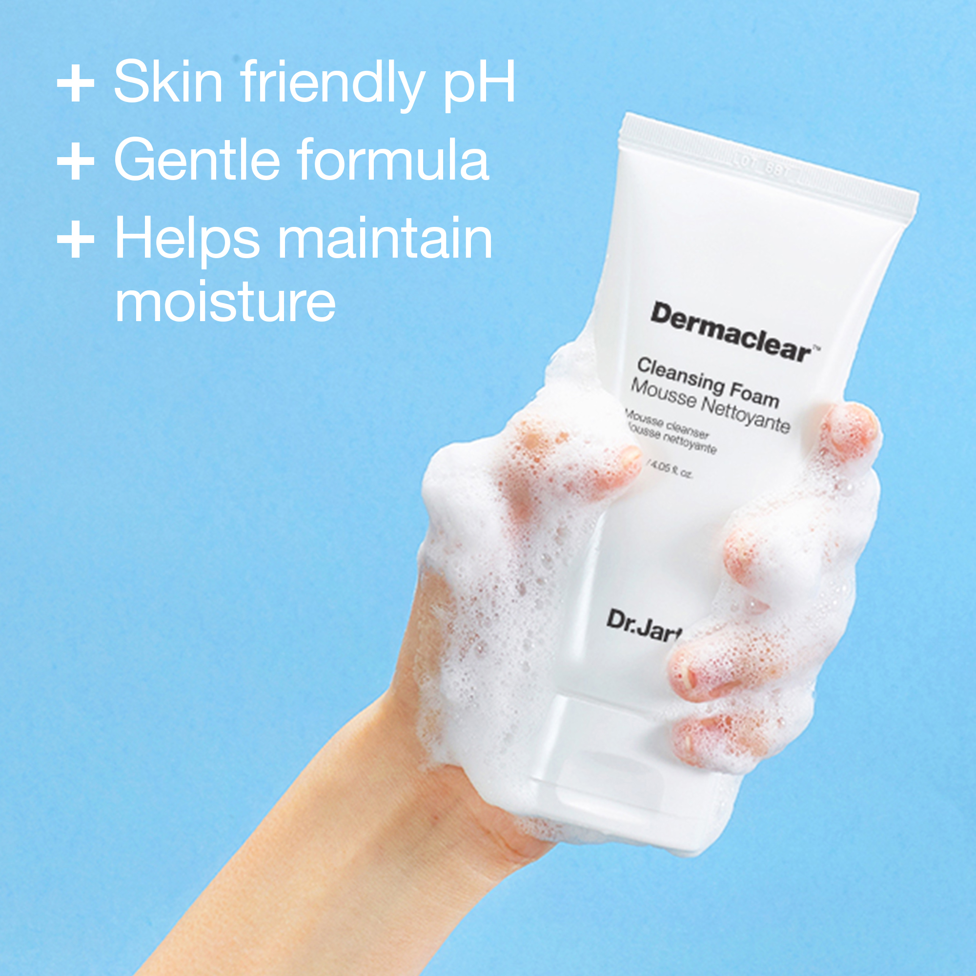 Dr. Jart+ Dermaclear PH Foam Cleanser | Space NK