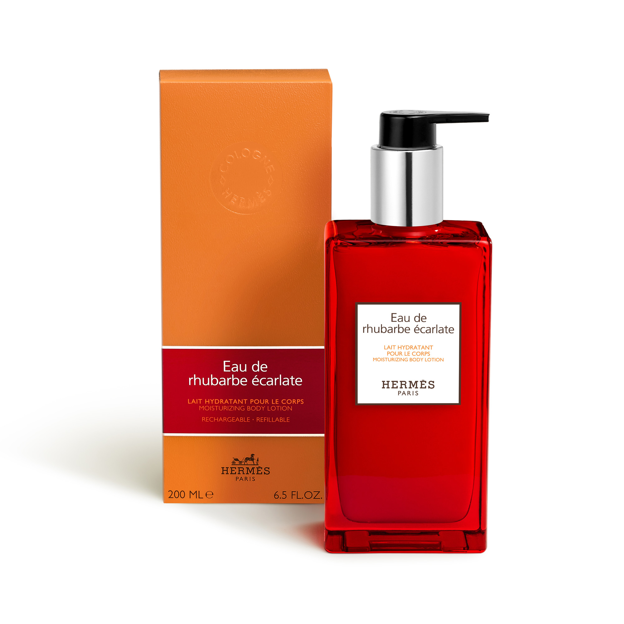 Hermès Eau de Rhubarbe Ecarlate Moisturising Body Lotion | Space NK