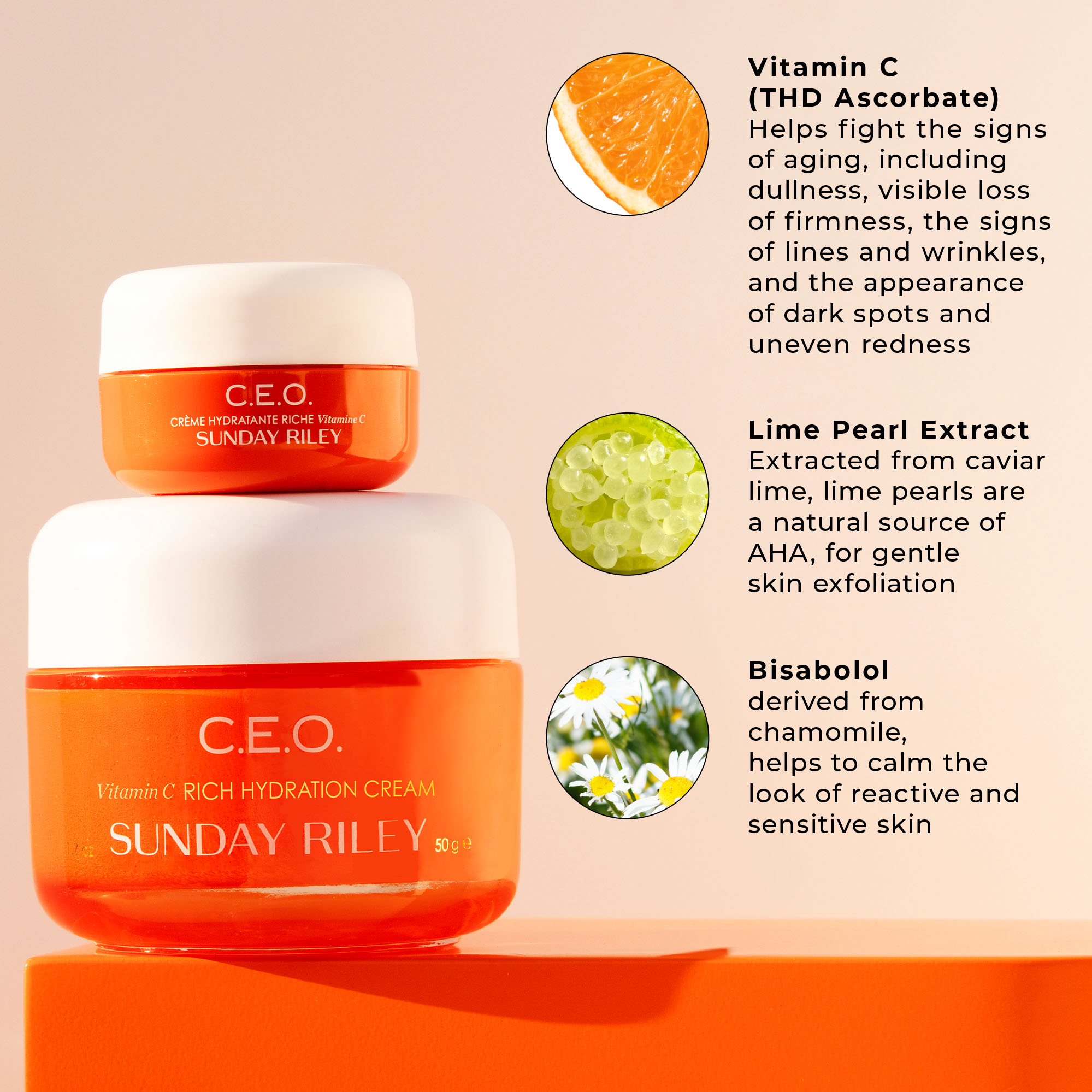 Sunday Riley CEO Vitamin C Rich Hydration Cream | Space NK