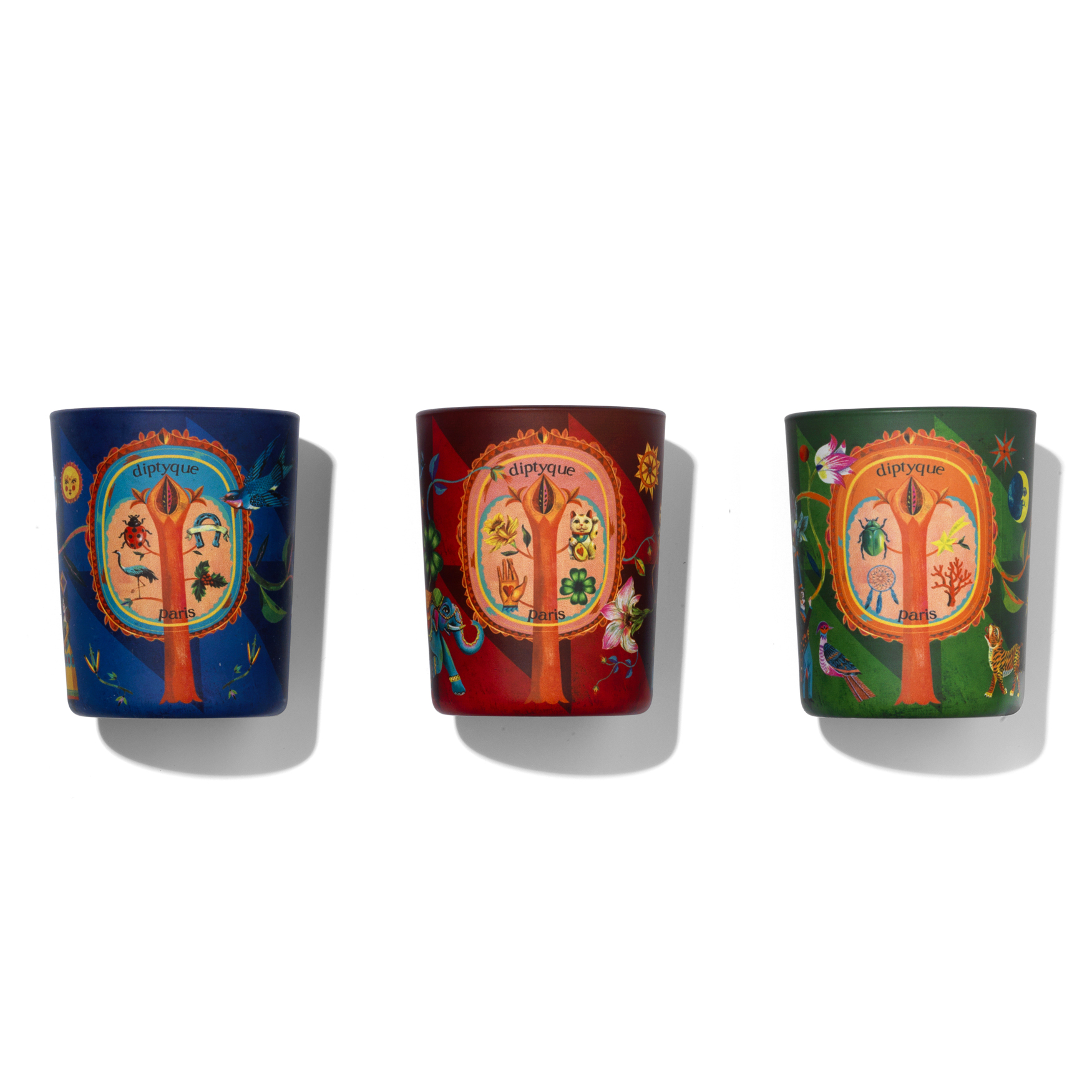 Diptyque Set Of Three Scented Candles Space.NK GBP