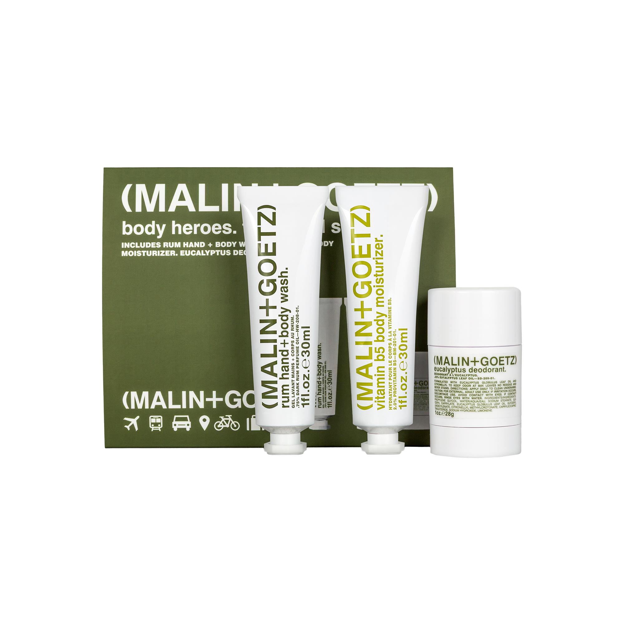 Malin + Goetz Body Heroes Kit | Space NK