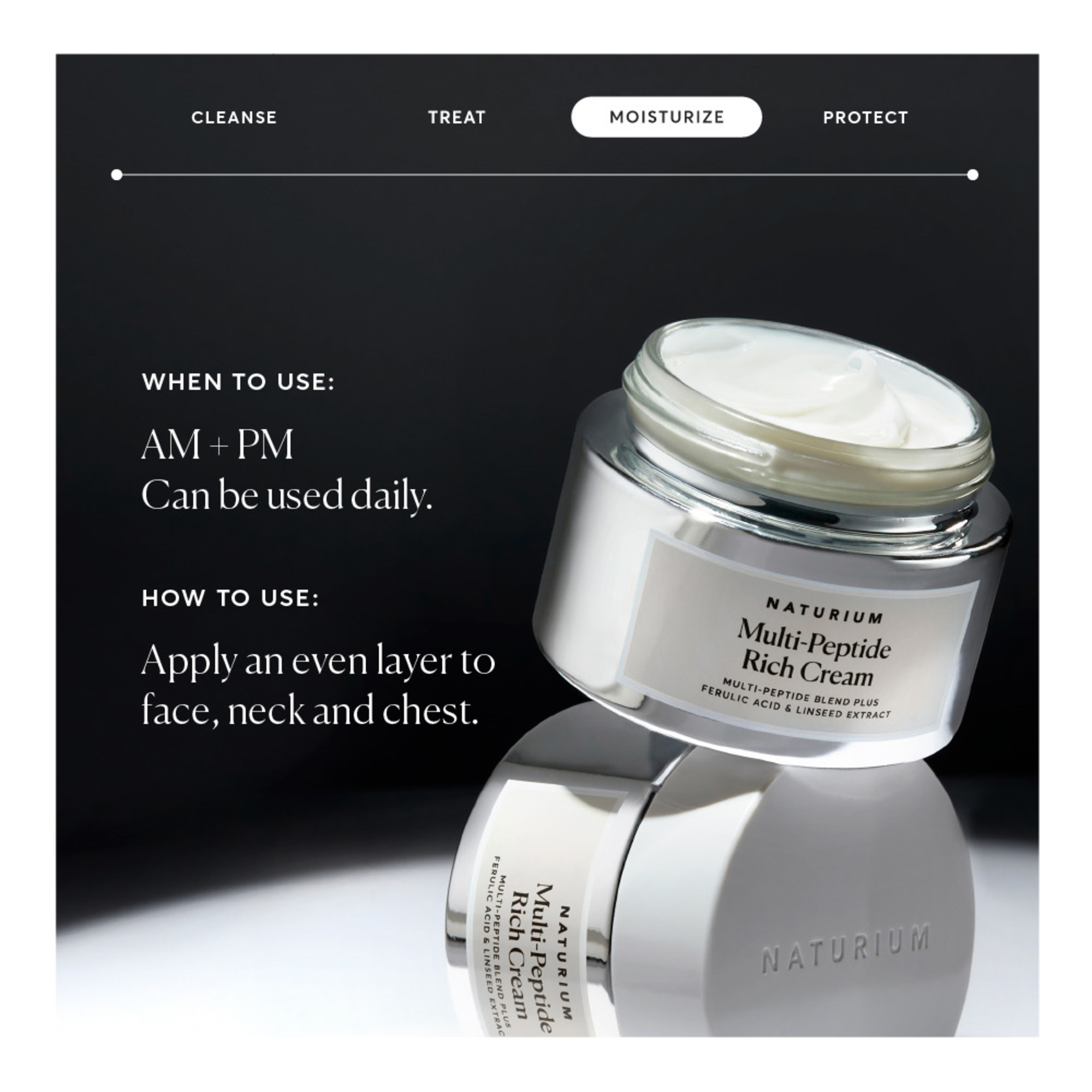 NATURIUM Multi-Peptide Rich Cream | Space NK