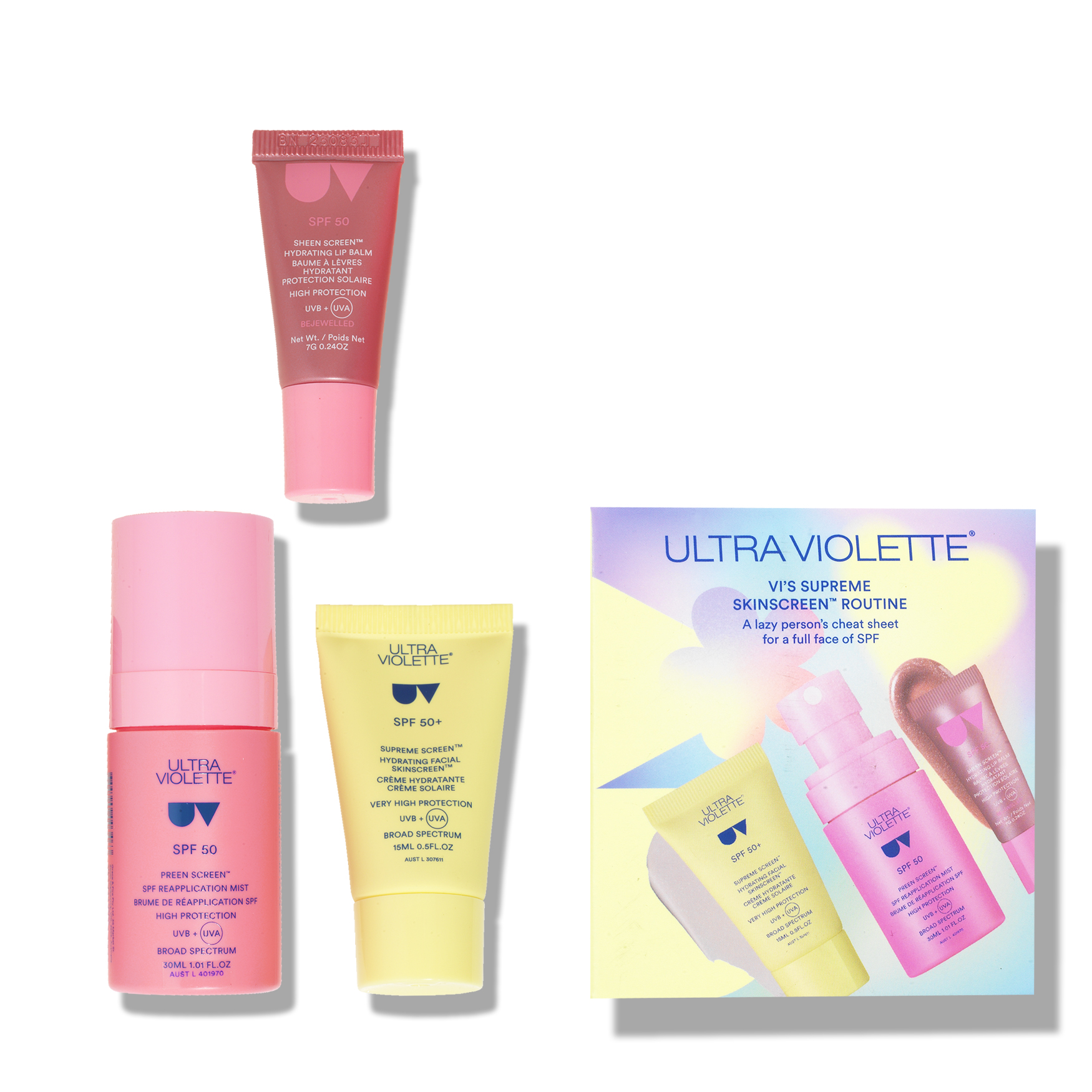 Ultra Violette Vi's Supreme Skinscreen™ Routine | Space NK