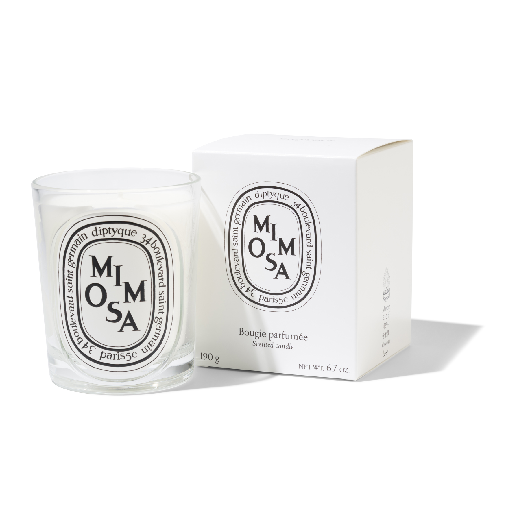 Diptyque Mimosa Classic Candle 190g | Space NK