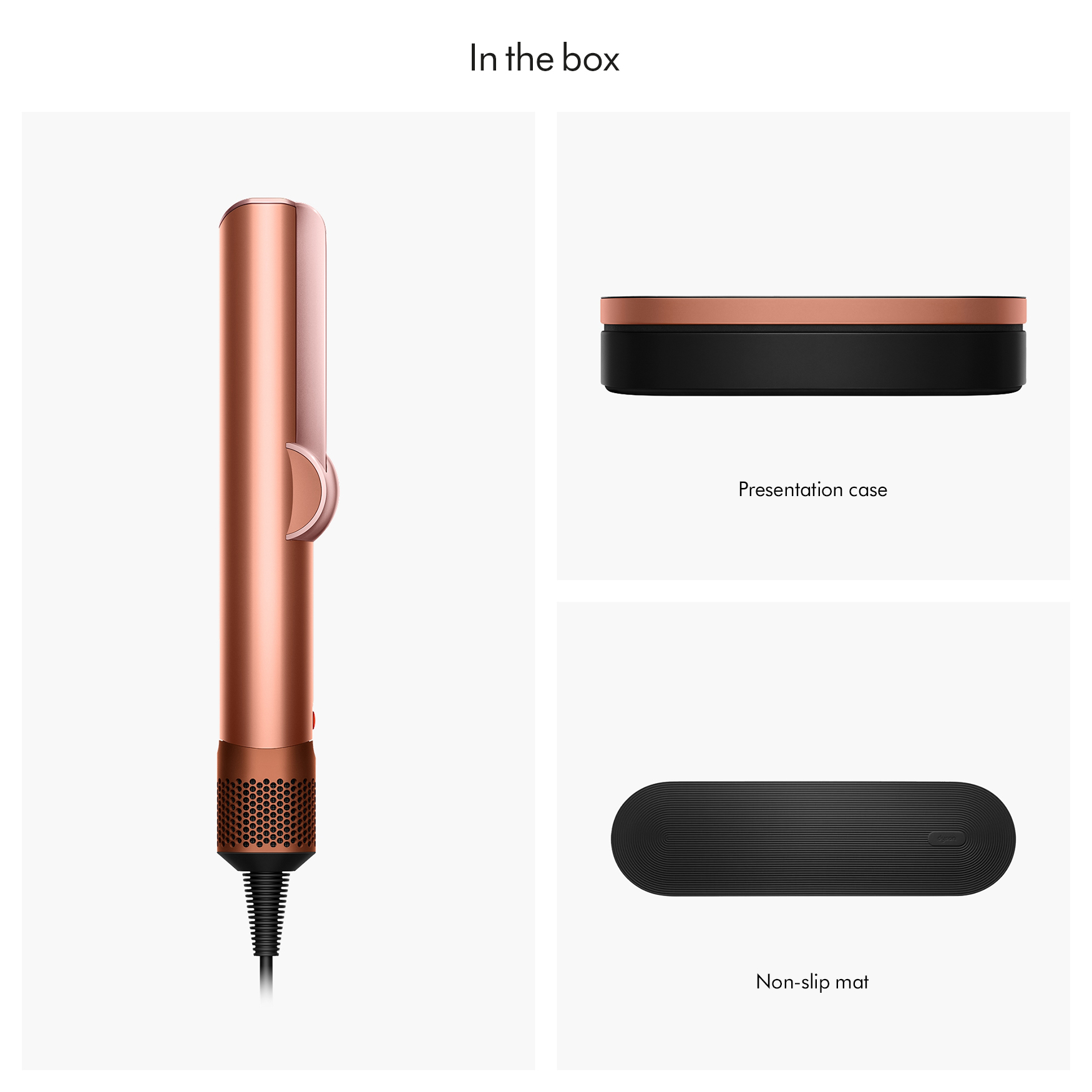 Dyson Airstrait™ Dryer and Straightener- Amber Silk | Space NK