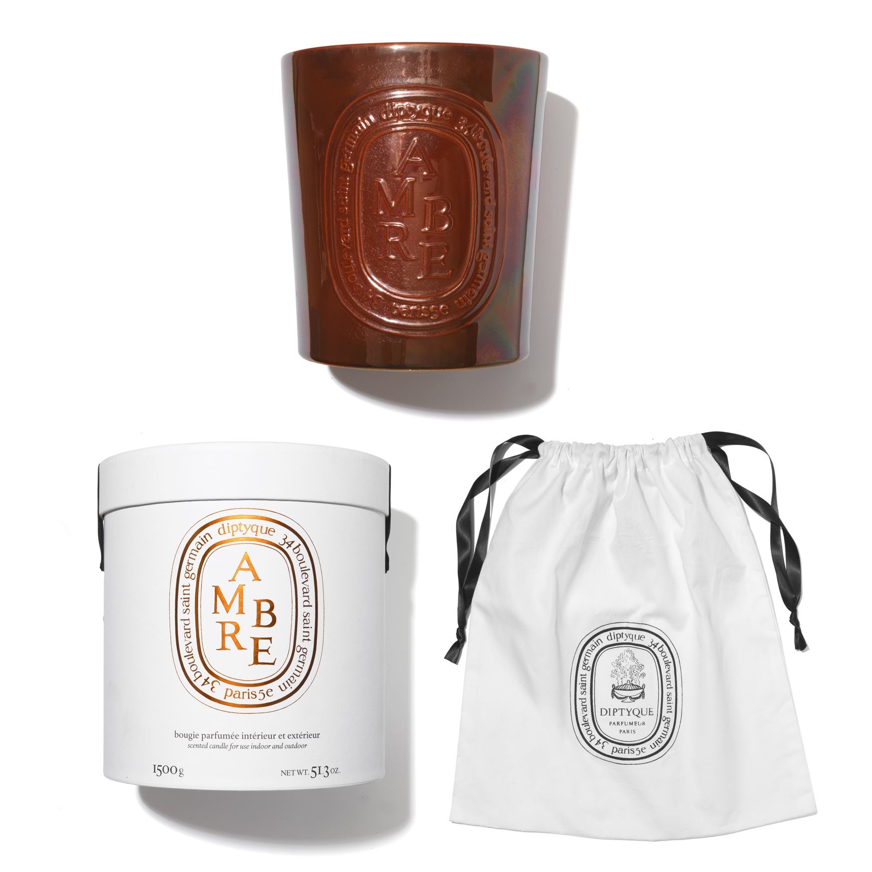 Diptyque Giant Candle Ambre | Space NK