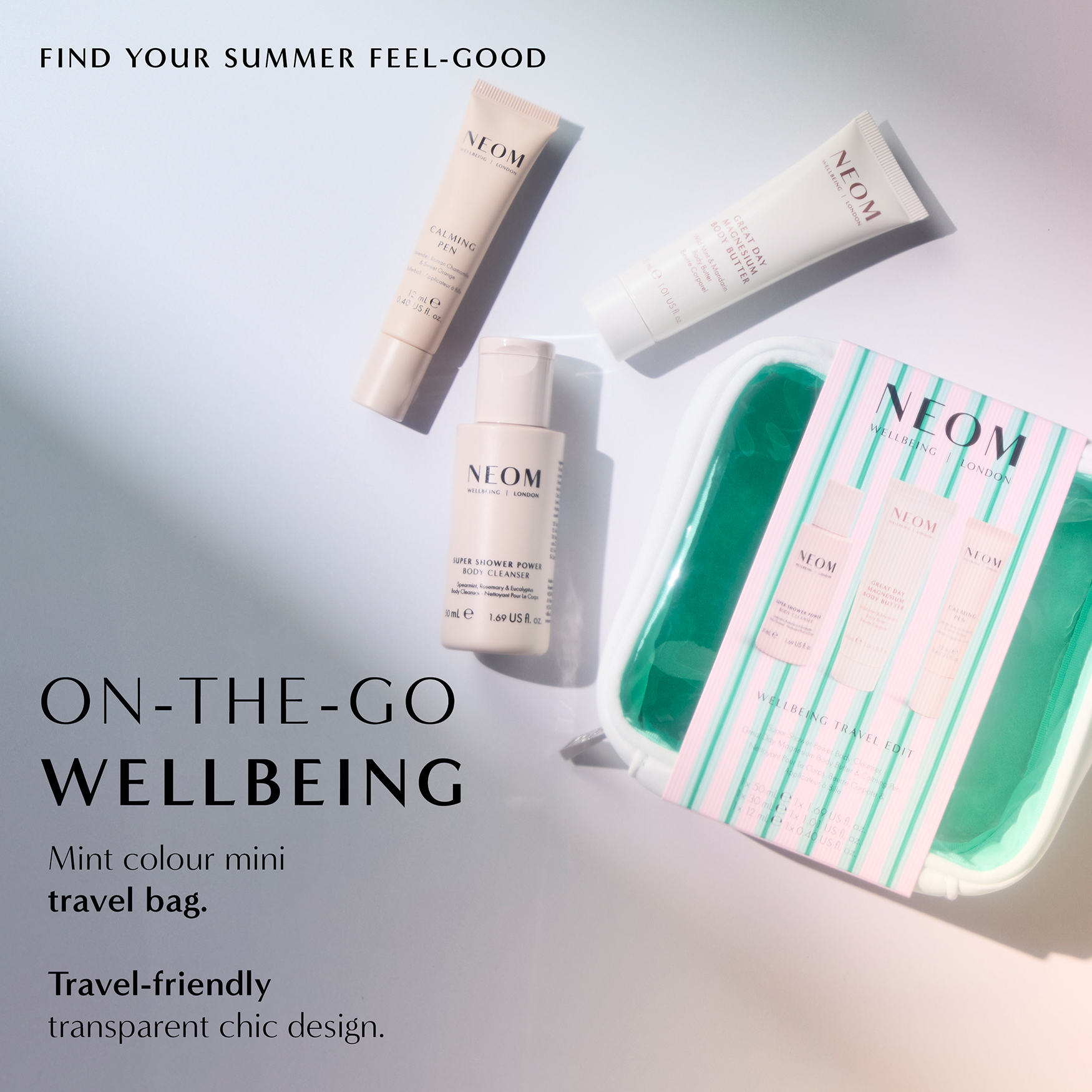 Neom Wellbeing Travel Edit | Space NK