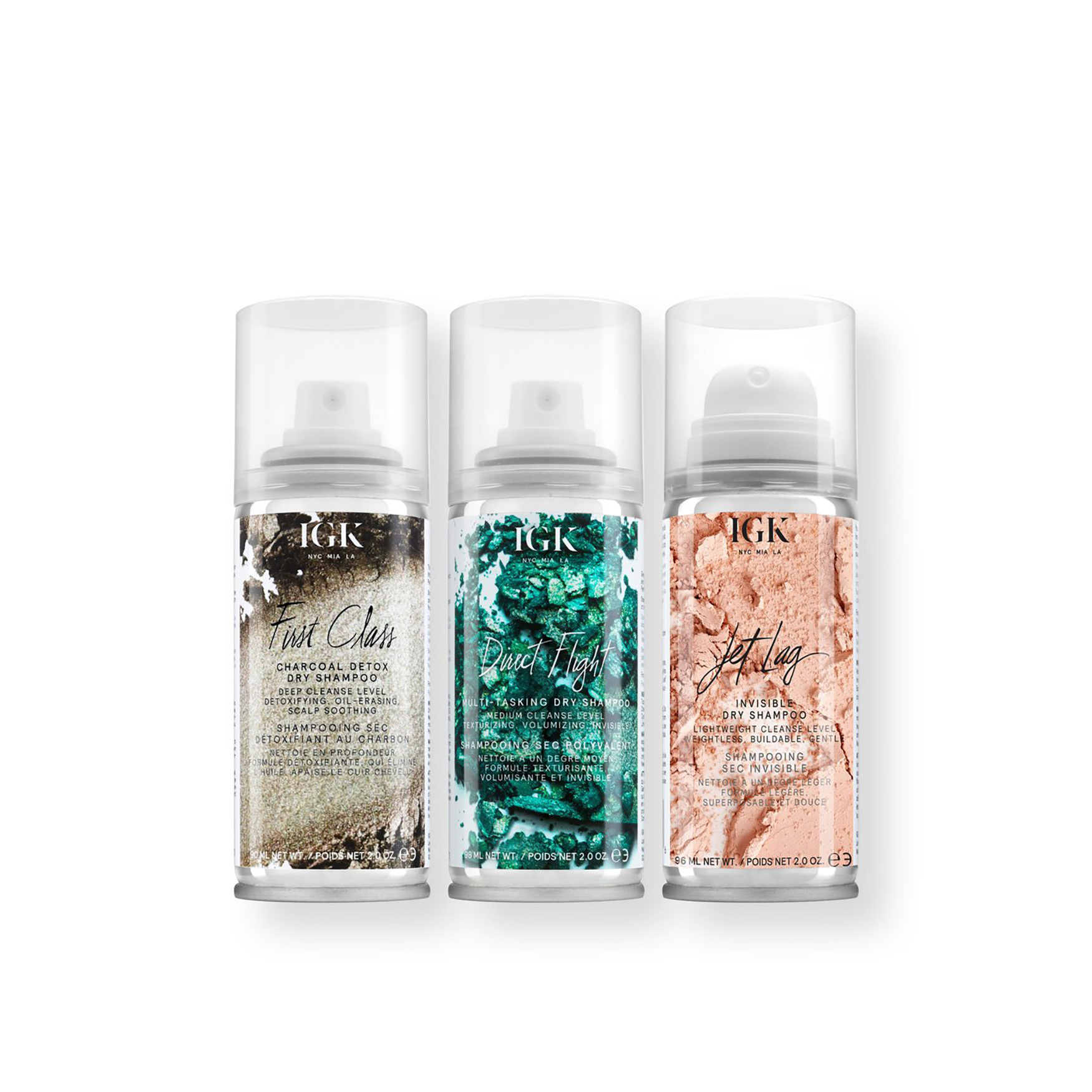 IGK Hair IGK Dry Shampoo Travel Set Space NK