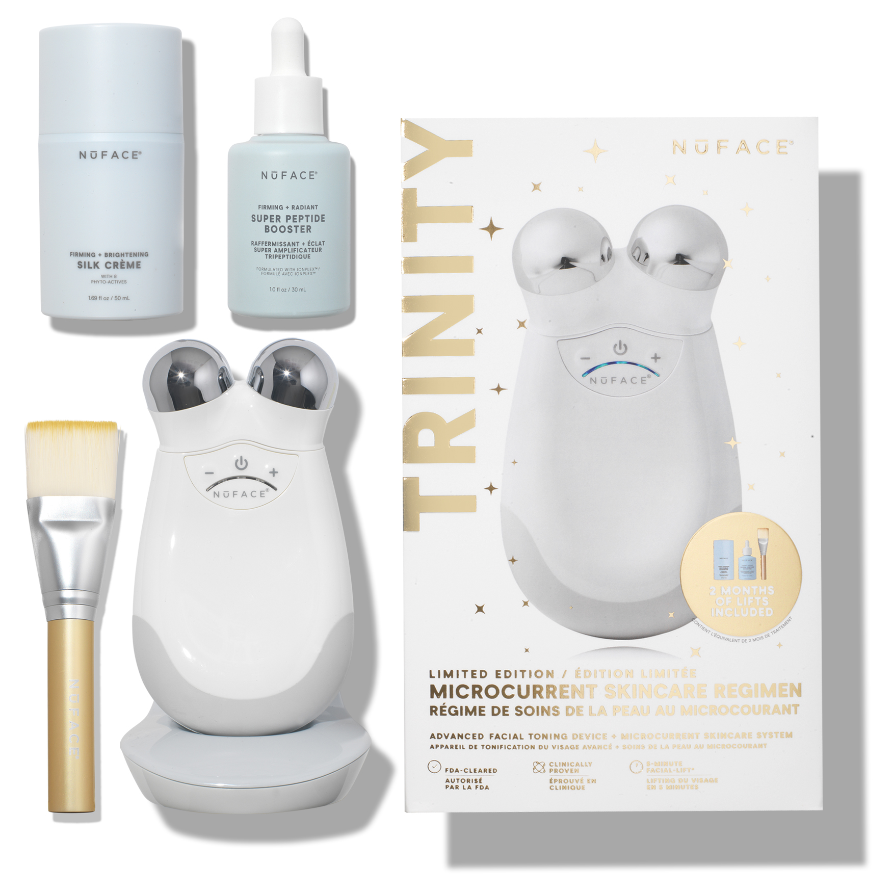 Nuface Holiday Trinity Advanced Facial Toning Device Space NK