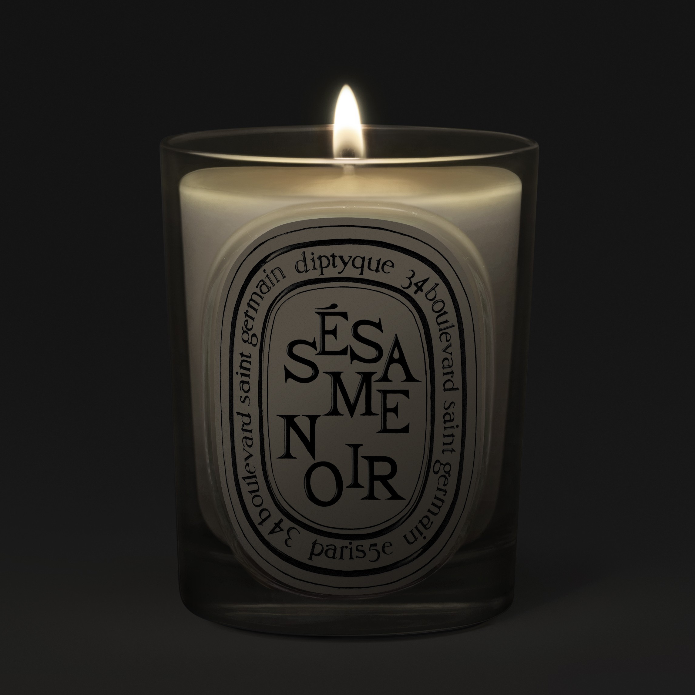 Diptyque Sésame Noir Classic Candle 190g | Space NK