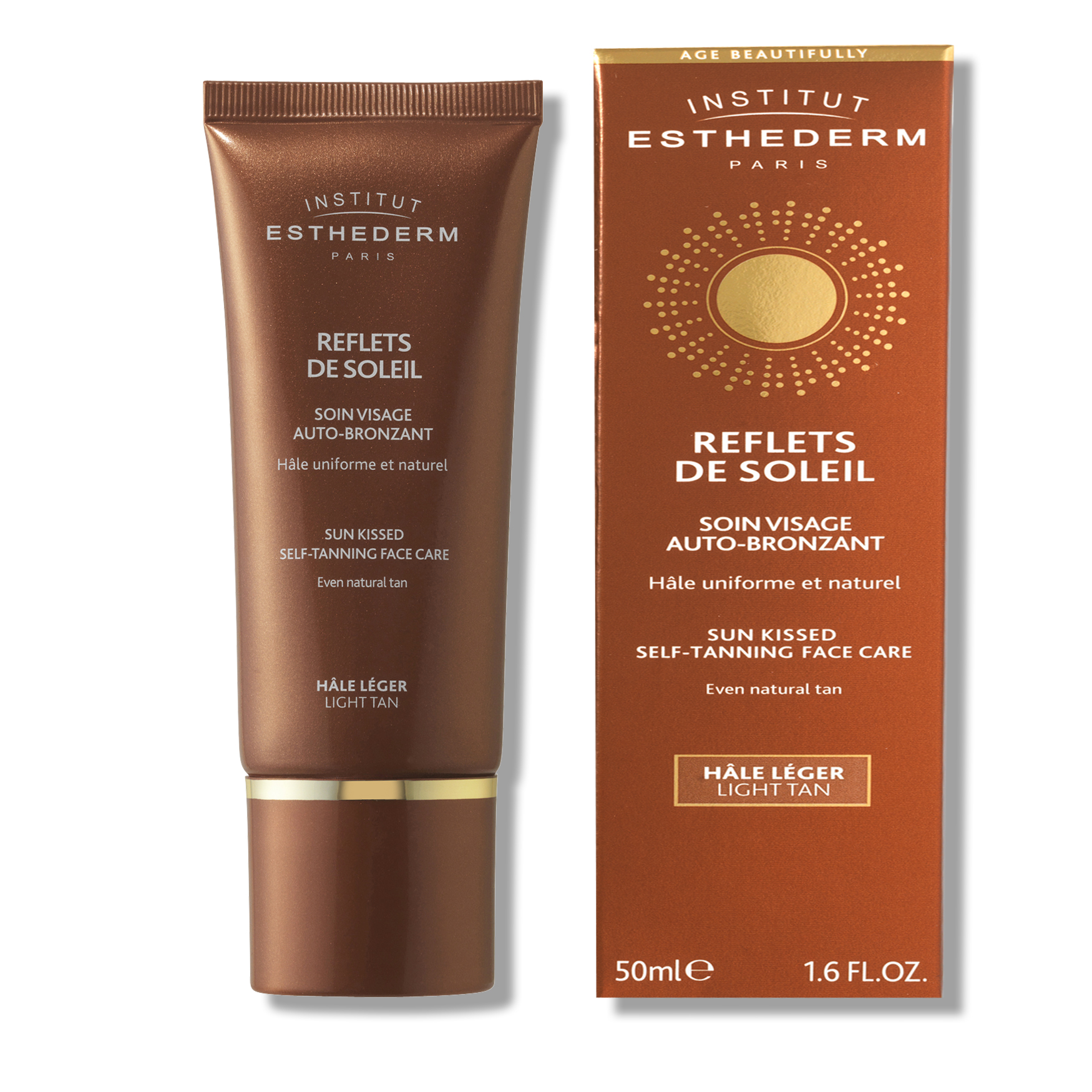 institut esthederm self tanning face cream