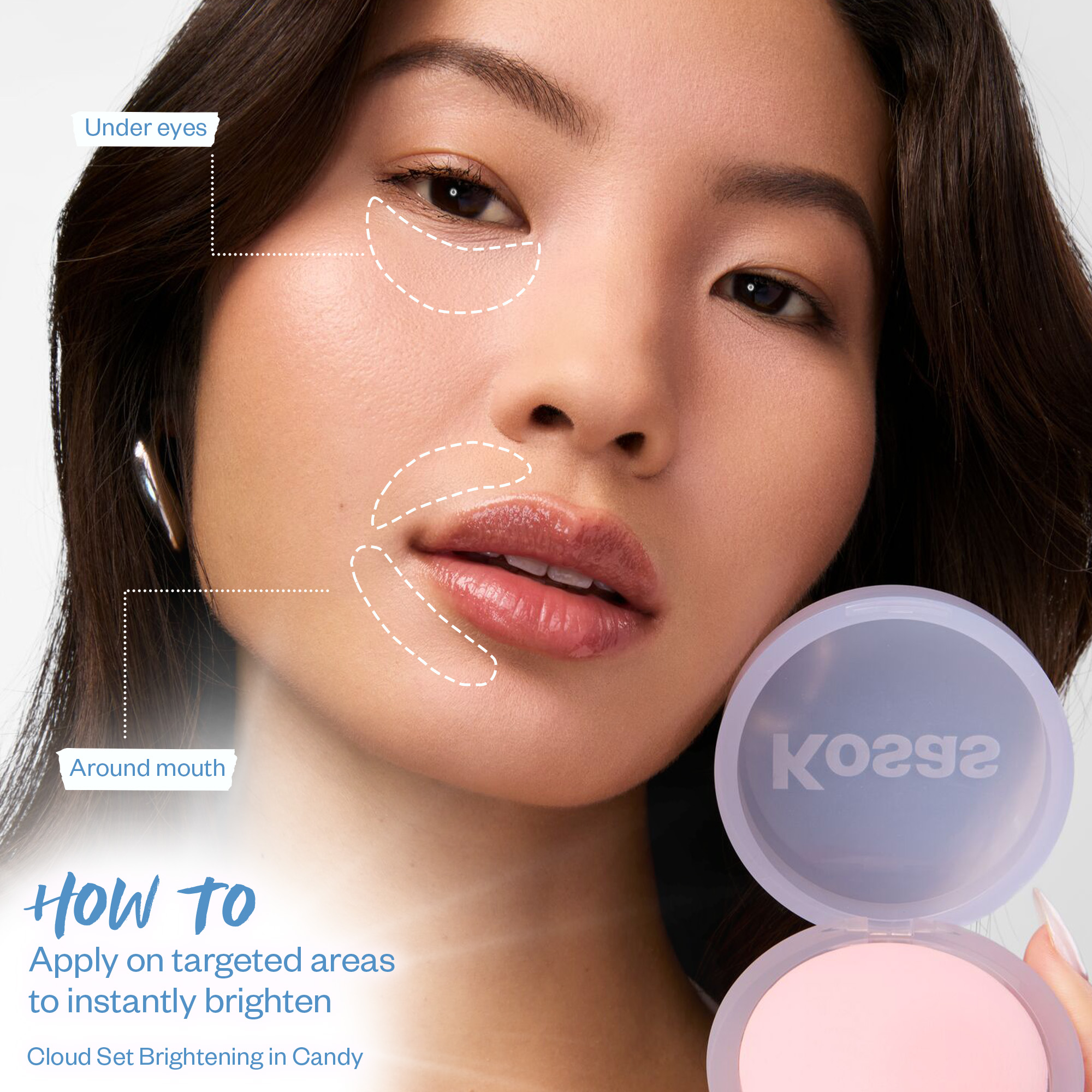 KOSAS Cloud Set Brightening Baked Setting & Smoothing Powder
