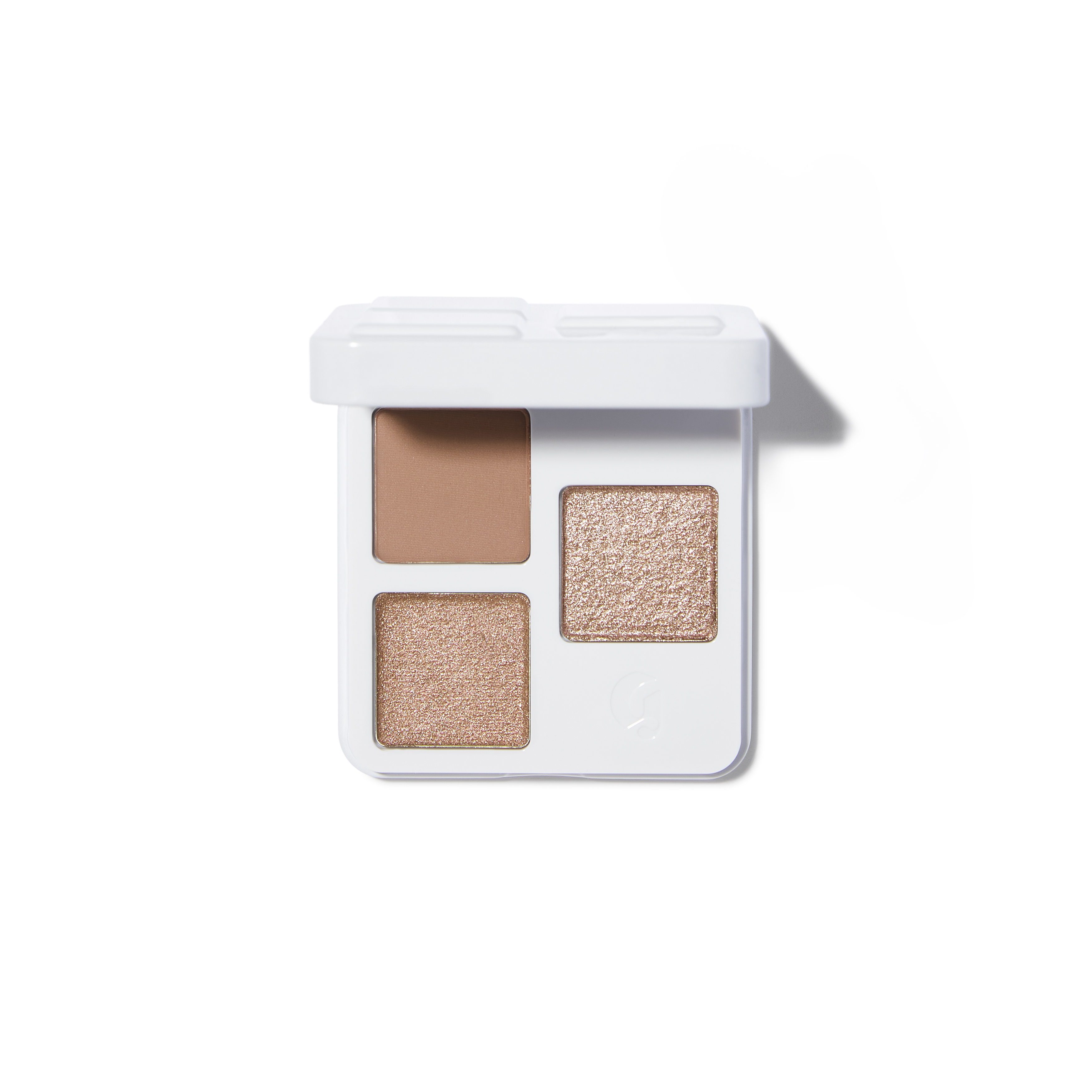 Glossier Monochromes Essential Eyeshadow Trio Palette Space NK