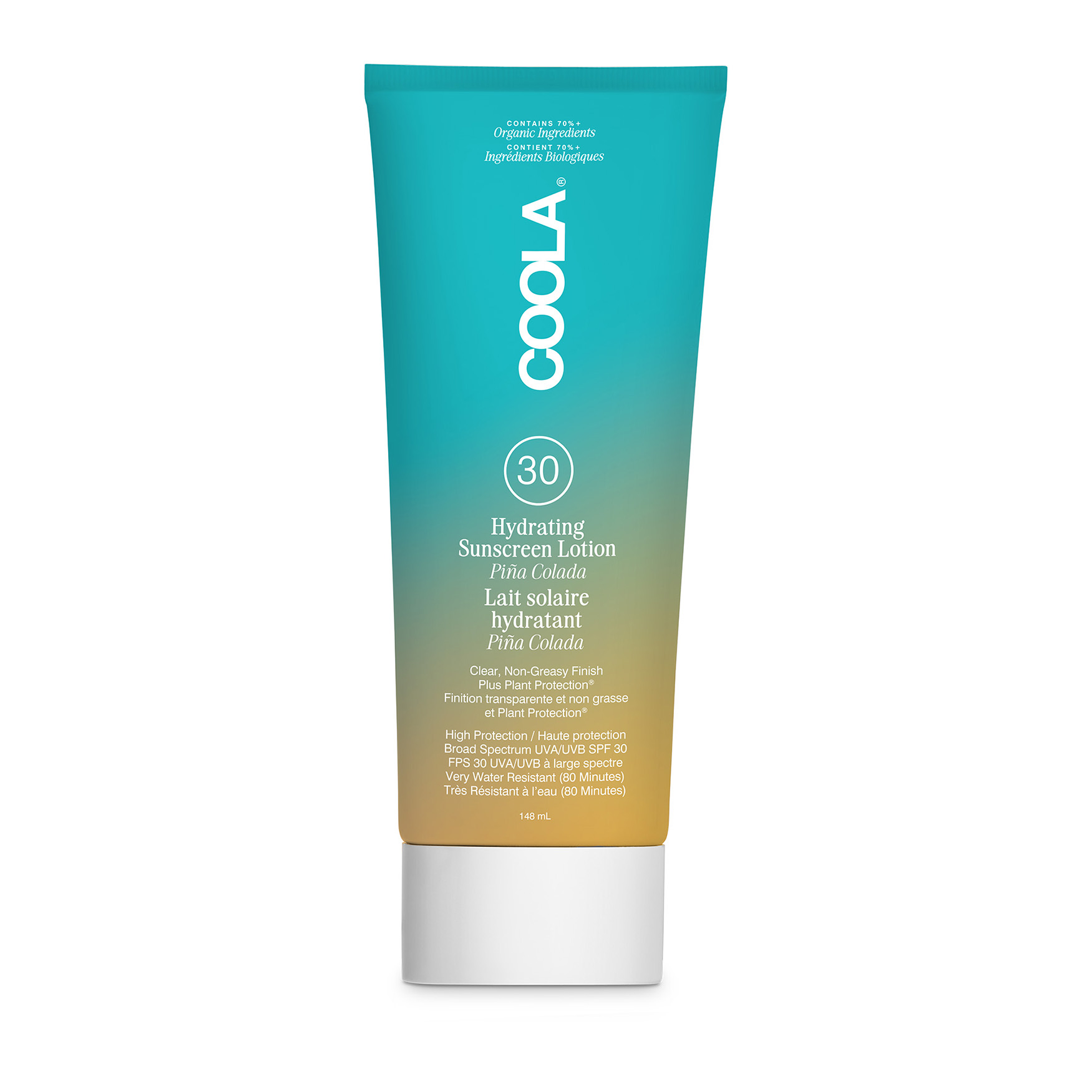 Coola Hydrating Sunscreen Lotion Piña Colada Spf30