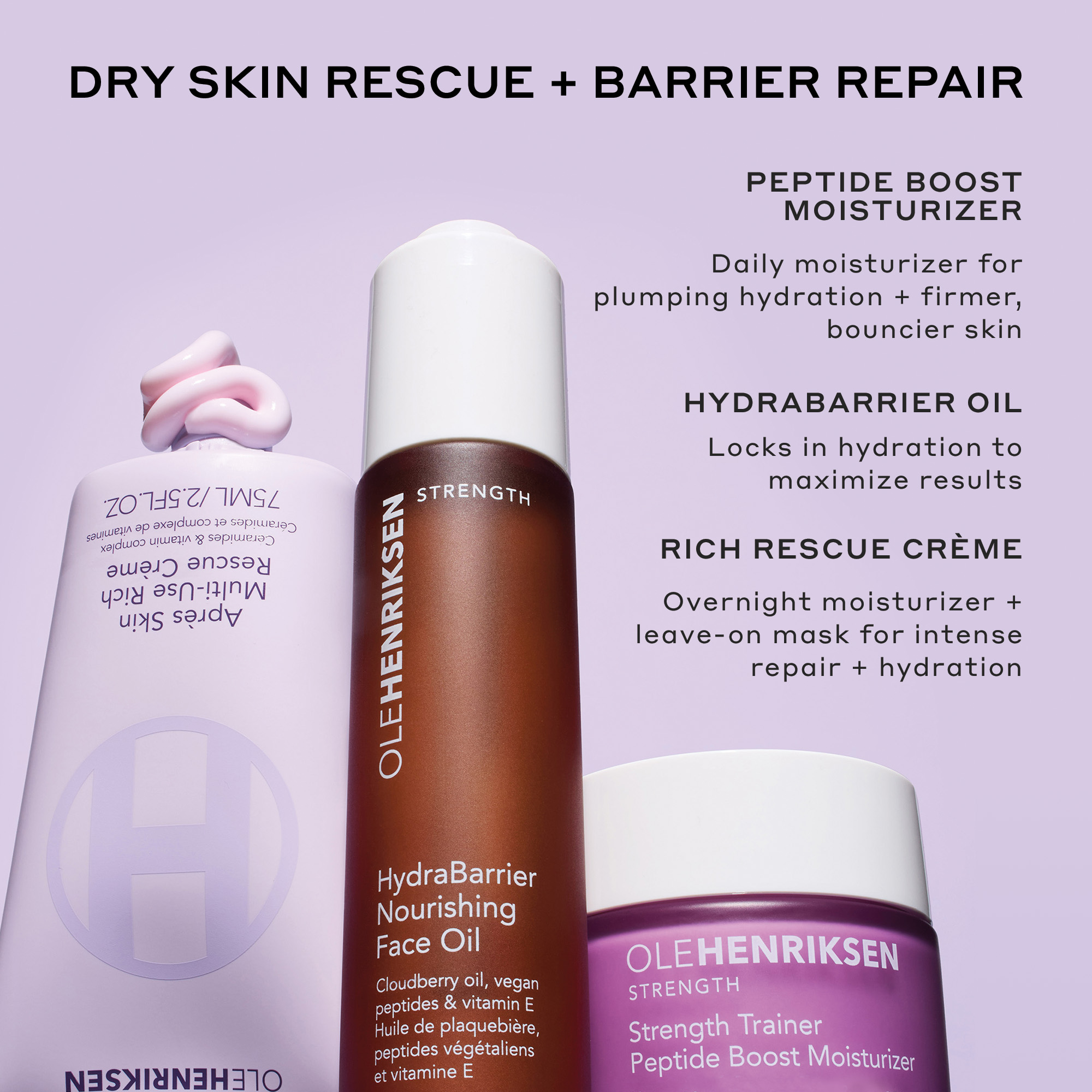 Ole Henriksen Strength Trainer Peptide Boost Moisturiser | Space NK