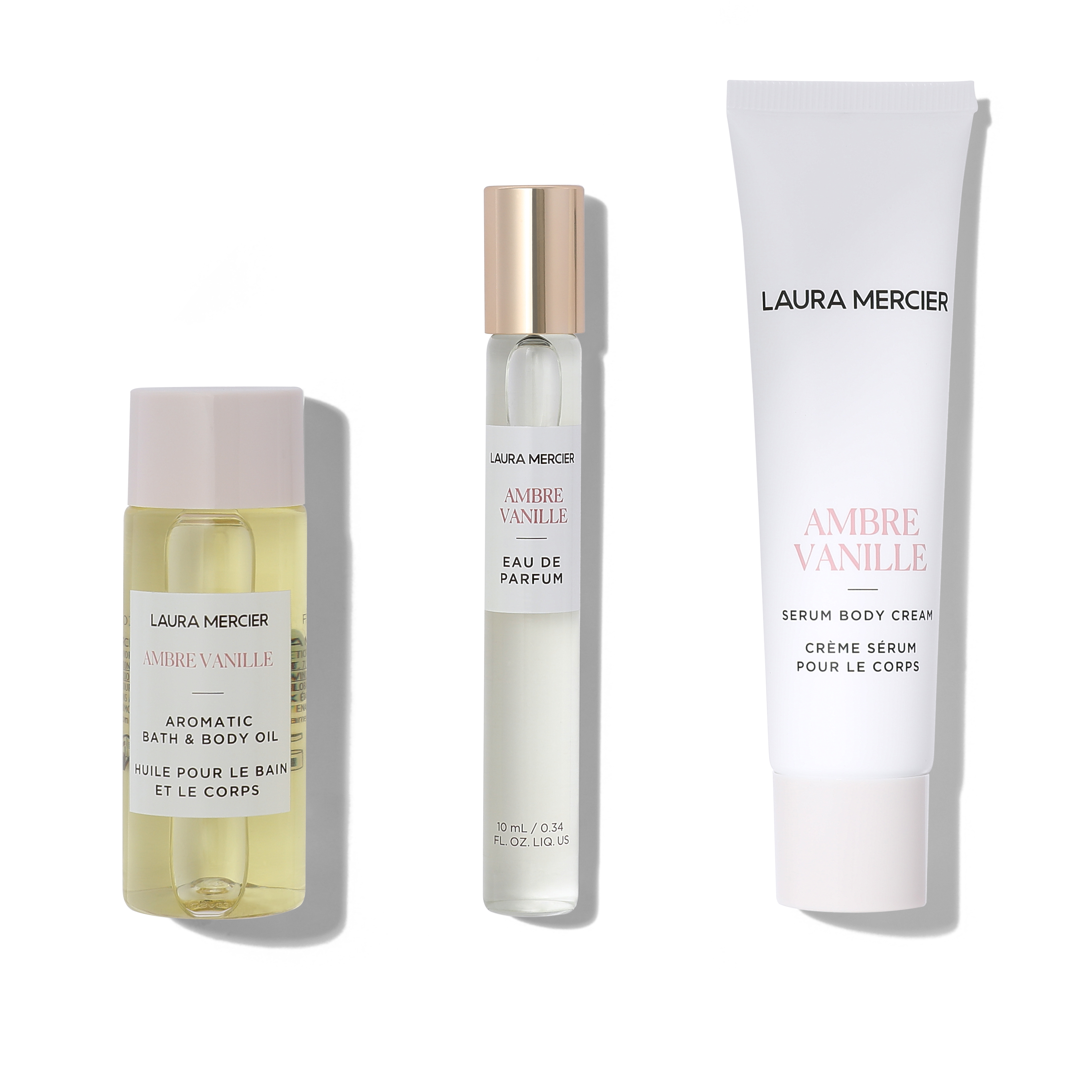 LAURA MERCIER AMBRE VANILLE ボディケアセット Delicious & Decadent Ambre Vanille Collection – Holiday Body Set