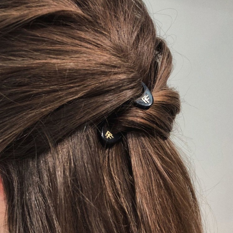 FIONA FRANCHIMON ヘアピン　Milano Collection Nº1 HAIRPIN | Milano Collection | Mochaccino, Cream White & Smooth