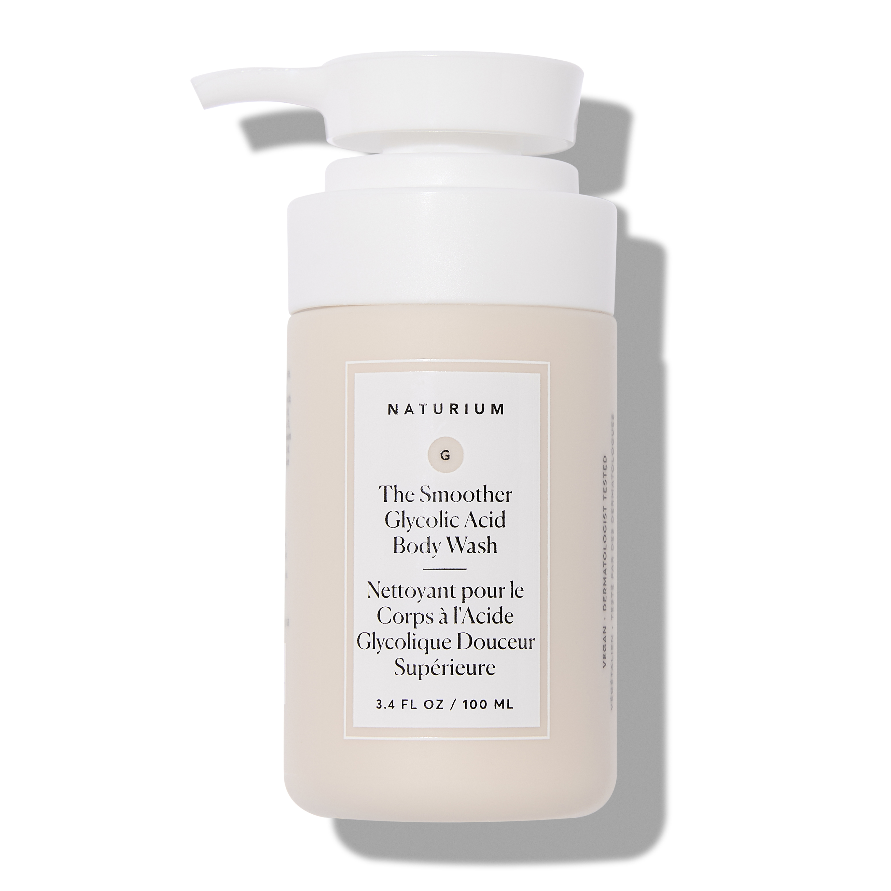 NATURIUM The Smoother Glycolic Acid Exfoliating Body Wash | Space NK