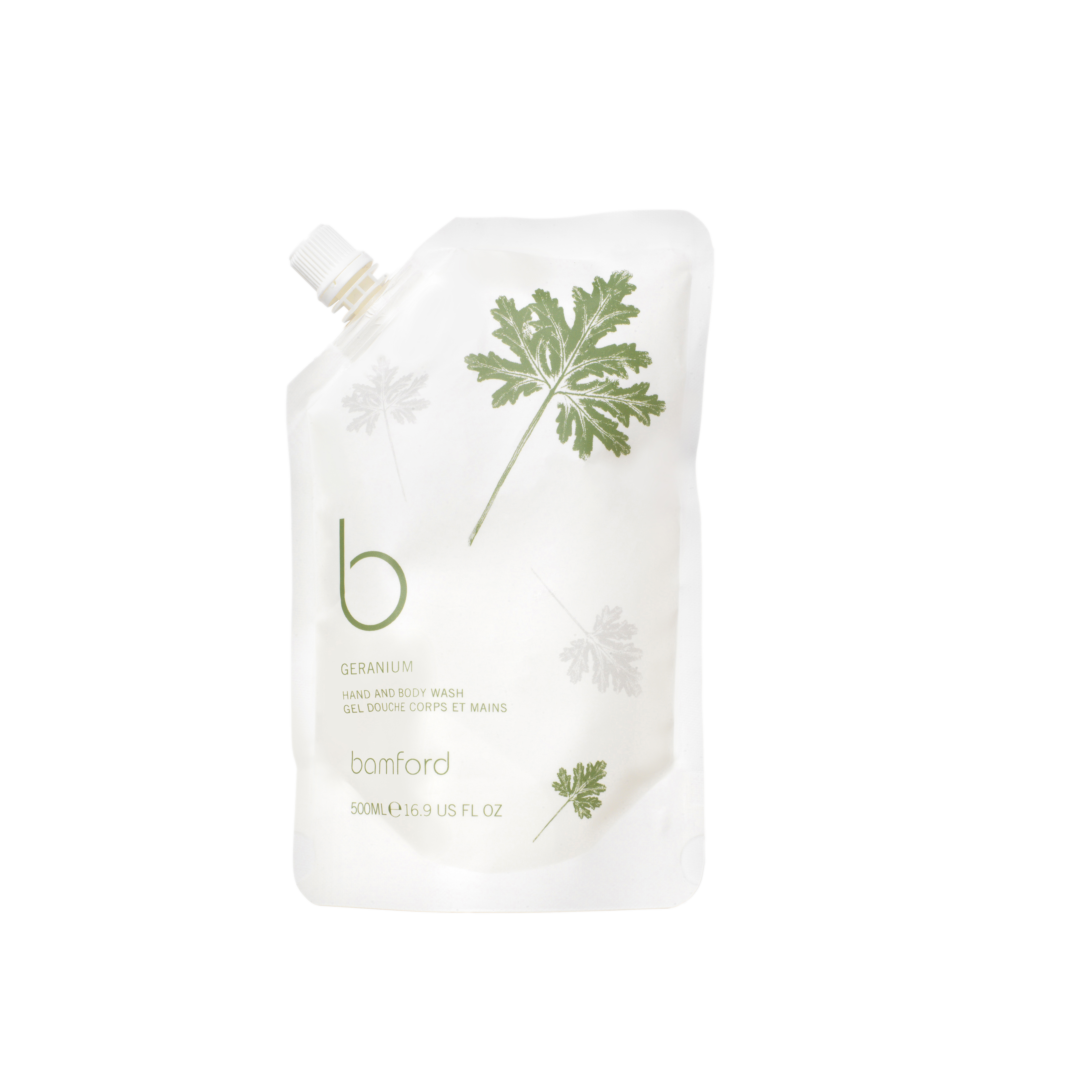 Bamford Geranium Wash Refill Pouch