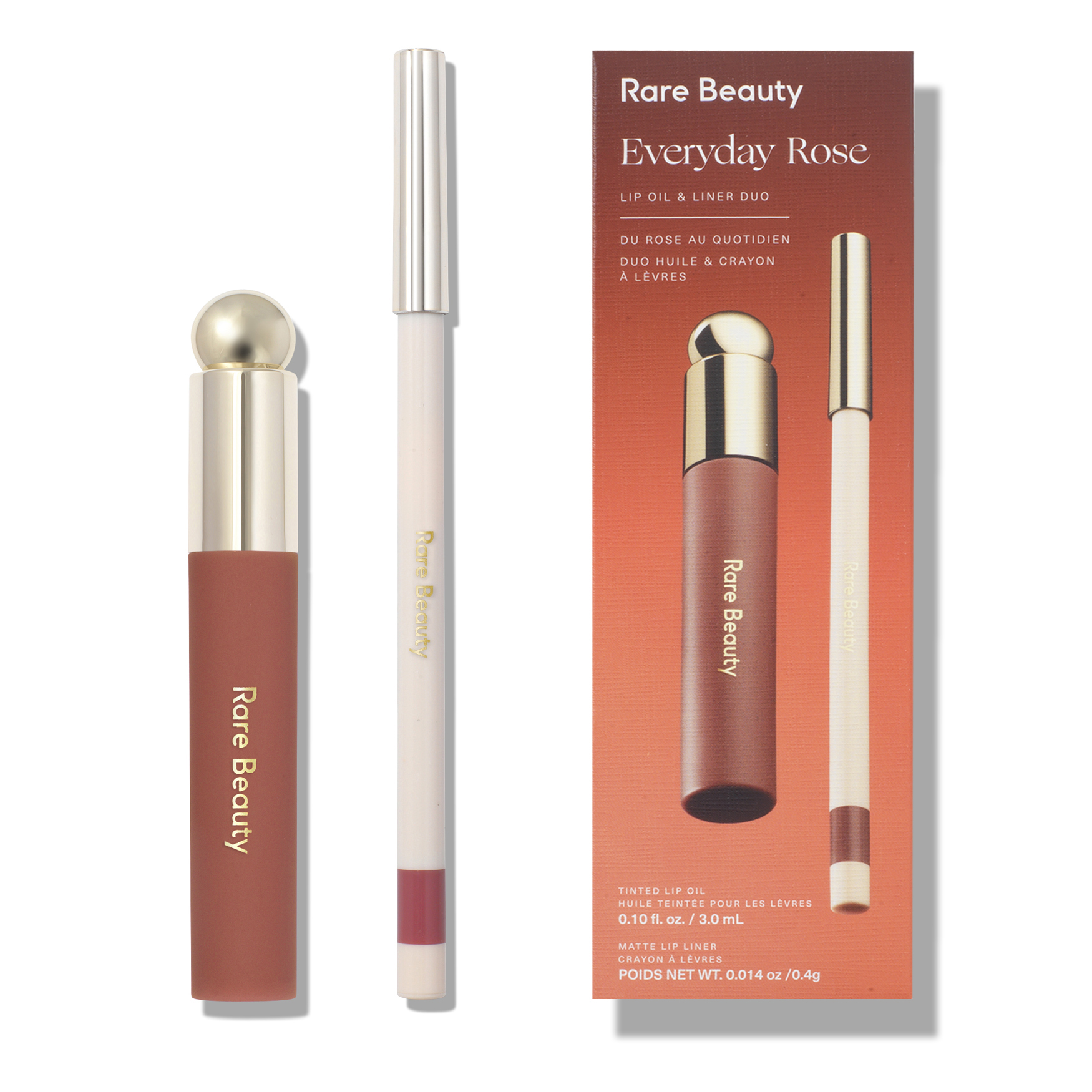 Rare Beauty Duo d'huile à lèvres et de crayon à lèvres Everyday Rose | Space NK