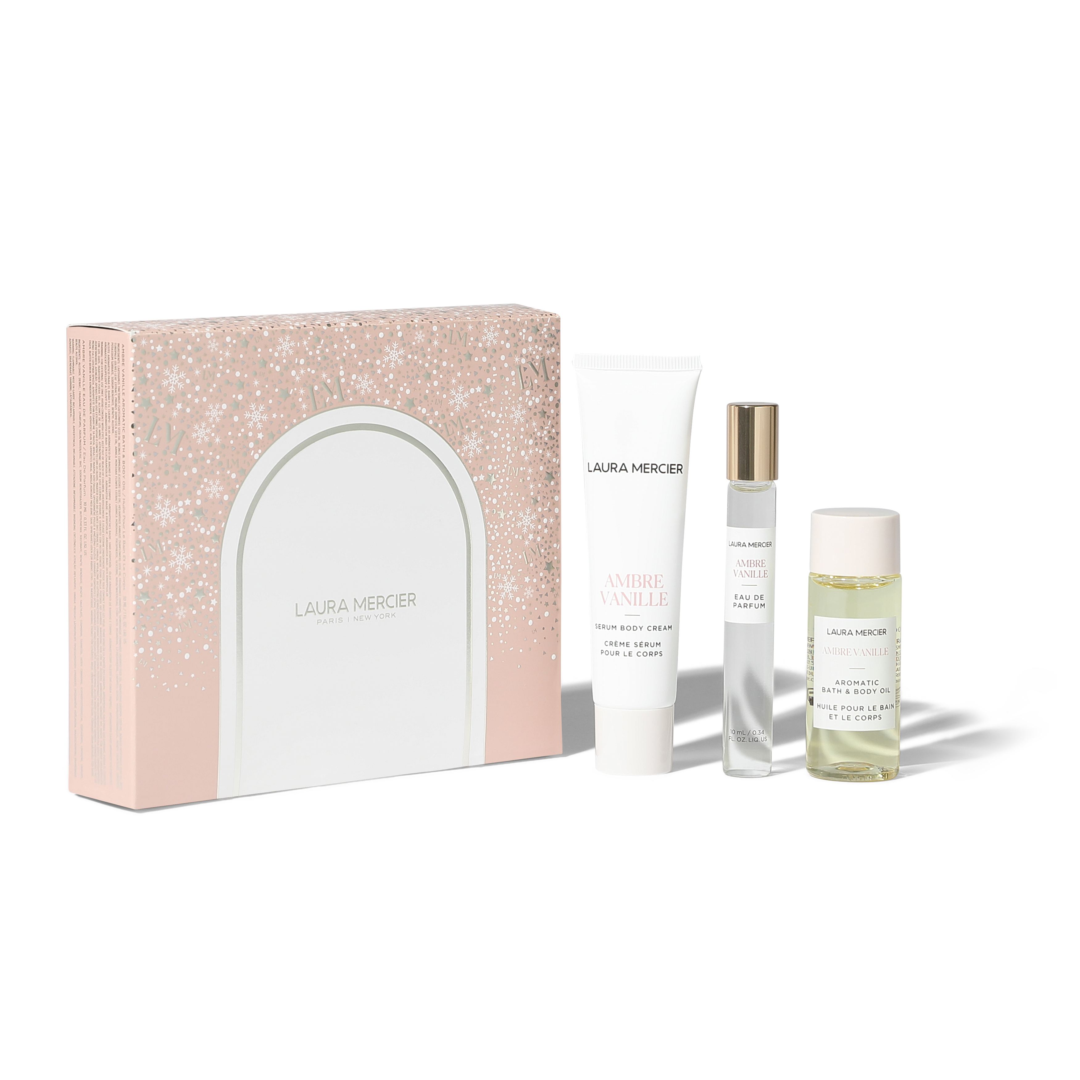LAURA MERCIER AMBRE VANILLE ボディケアセット Laura Mercier 4-Pc. Luxe Ultime Ambre Vanille Luxe Body Collection