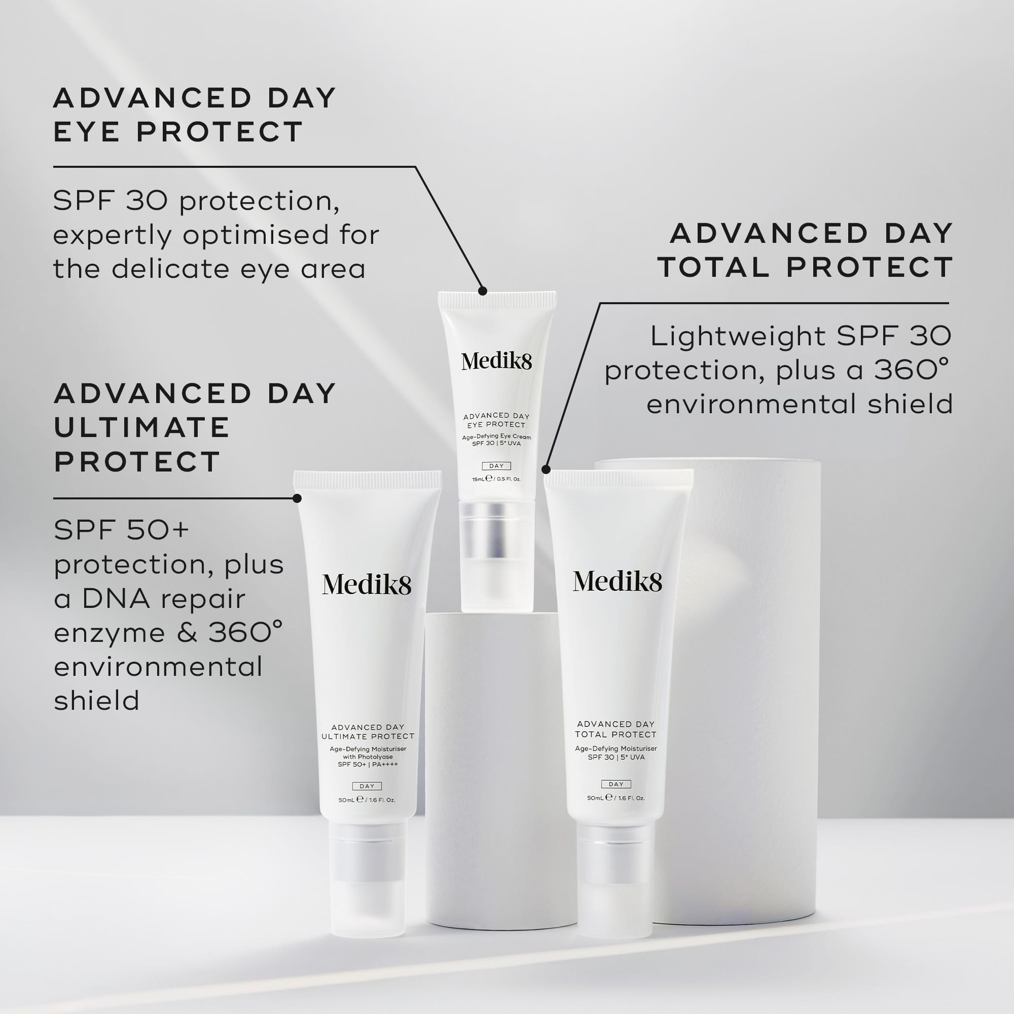 Medik8 Advanced Day Ultimate Protect SPF50+ | Space NK