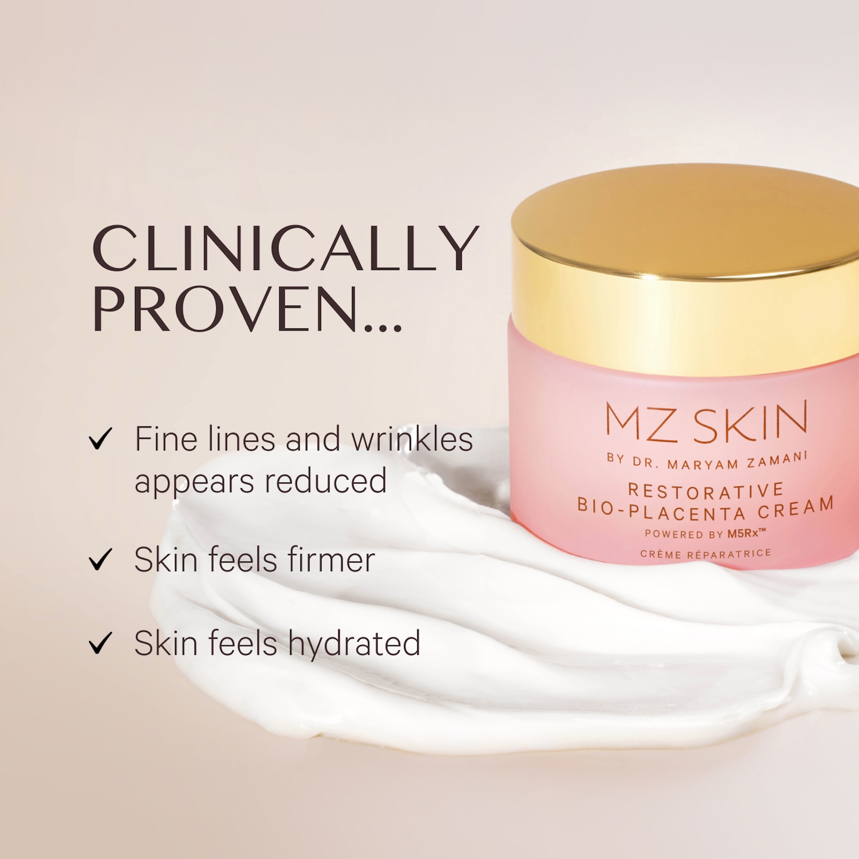 MZ SKIN Bio-Placenta Restorative Cream | Space NK