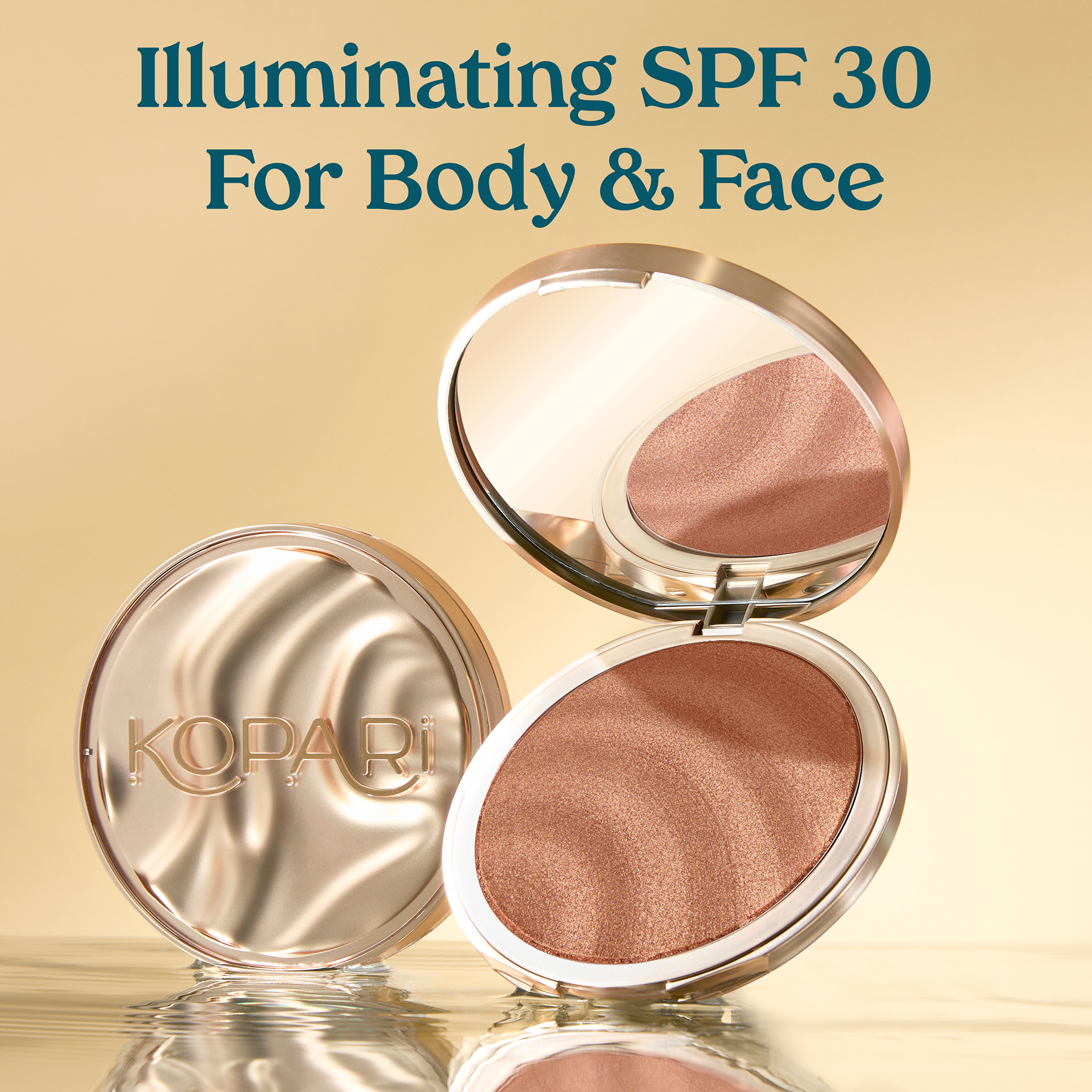 Kopari Sun Veil Illuminating Powder SPF30 | Space NK