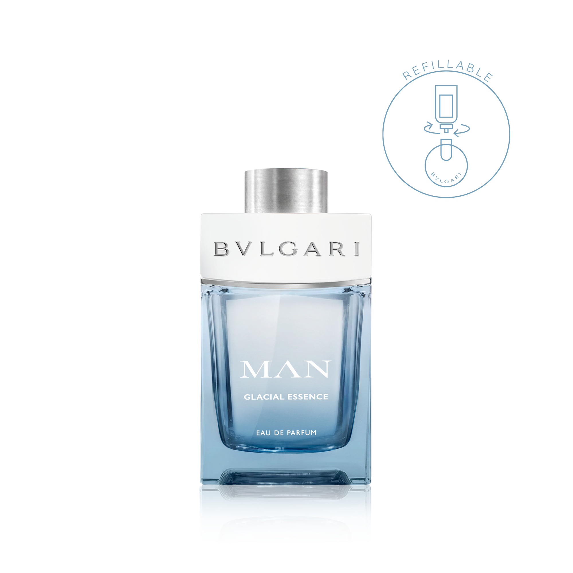 香水(男性用) BVLGARI MAN GLACIAL ESSENCE 100ml Bvlgari - Man Glacial Essence Eau De Parfum Spray 100ml/3.4oz