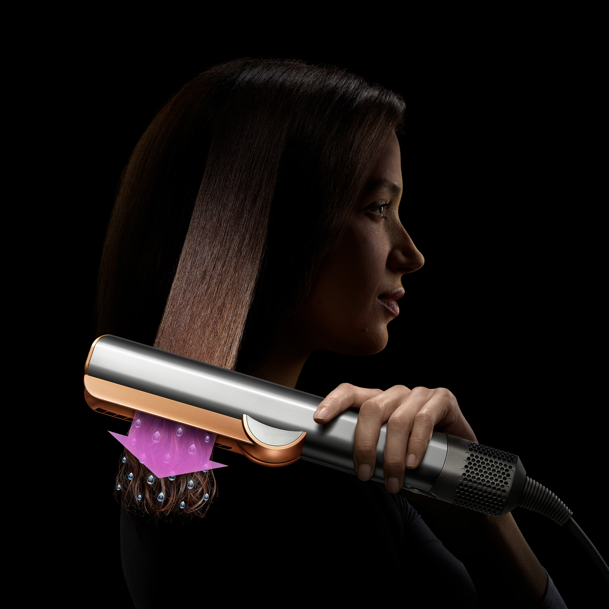 Dyson Airstrait Straightener Nickel Copper
