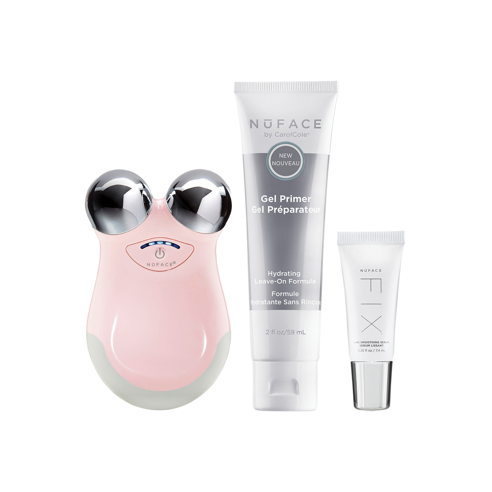 Nuface Mini Facial Toning Device Blush | Space NK