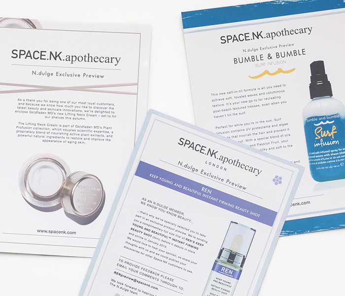 Space NK N.dulge