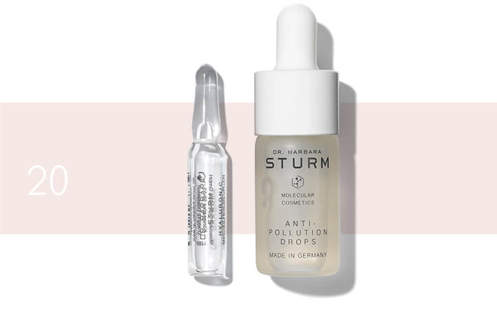 Dr Barbara Sturm Mini Anti-pollution drops + Hyaluronic Ampoule